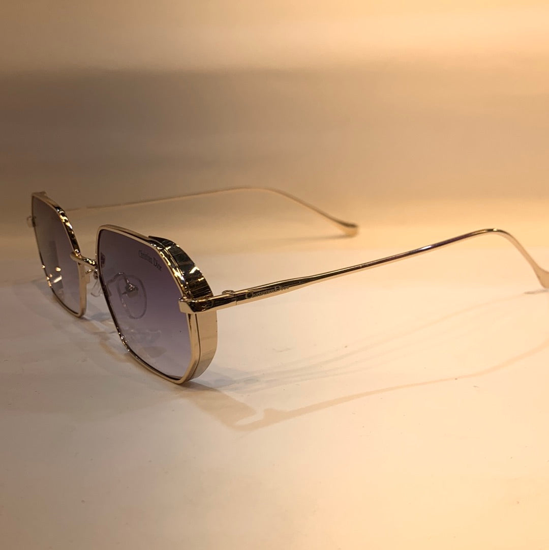 OID Copper Frame Purple Shade Unisex Sunglasses B80 609 55 17 144