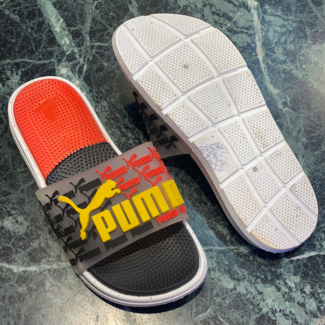 Red Black Yellow Slipper (15101)