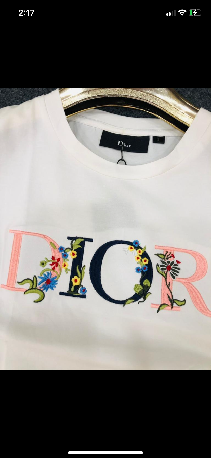 Grey Brown Colour DIO OID Drop Shoulder T-Shirt