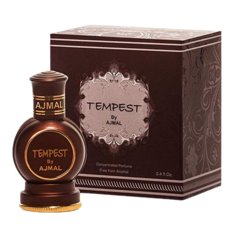 Ajmal Tempest Attar 12ml Concentrated Oil e 0.4 fl.Oz.