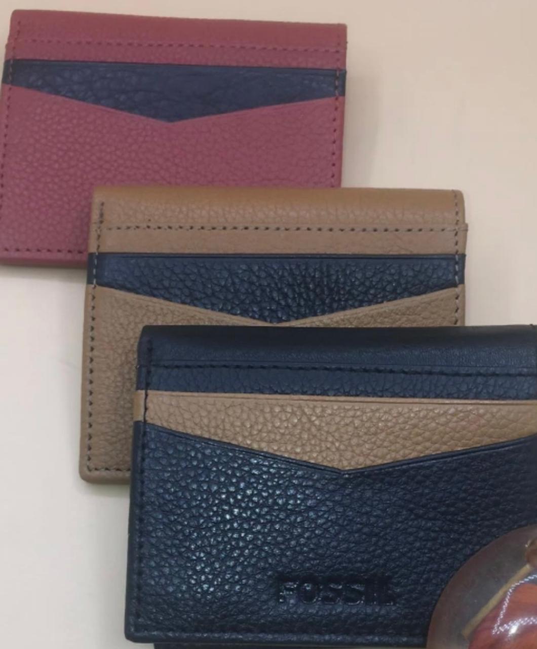 SOF Genuine Leather Men Unisex Women Card Holder