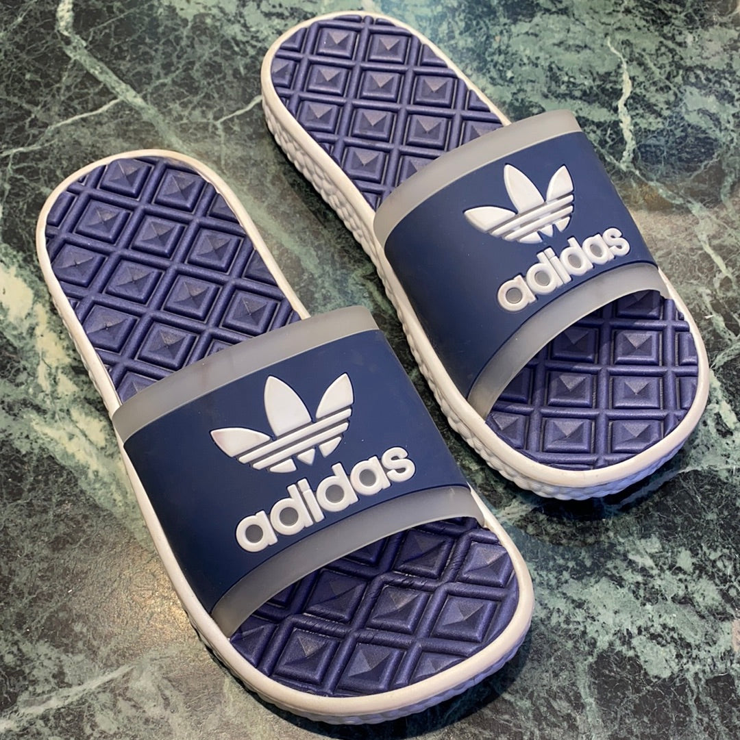 Blue White Slipper (15149)