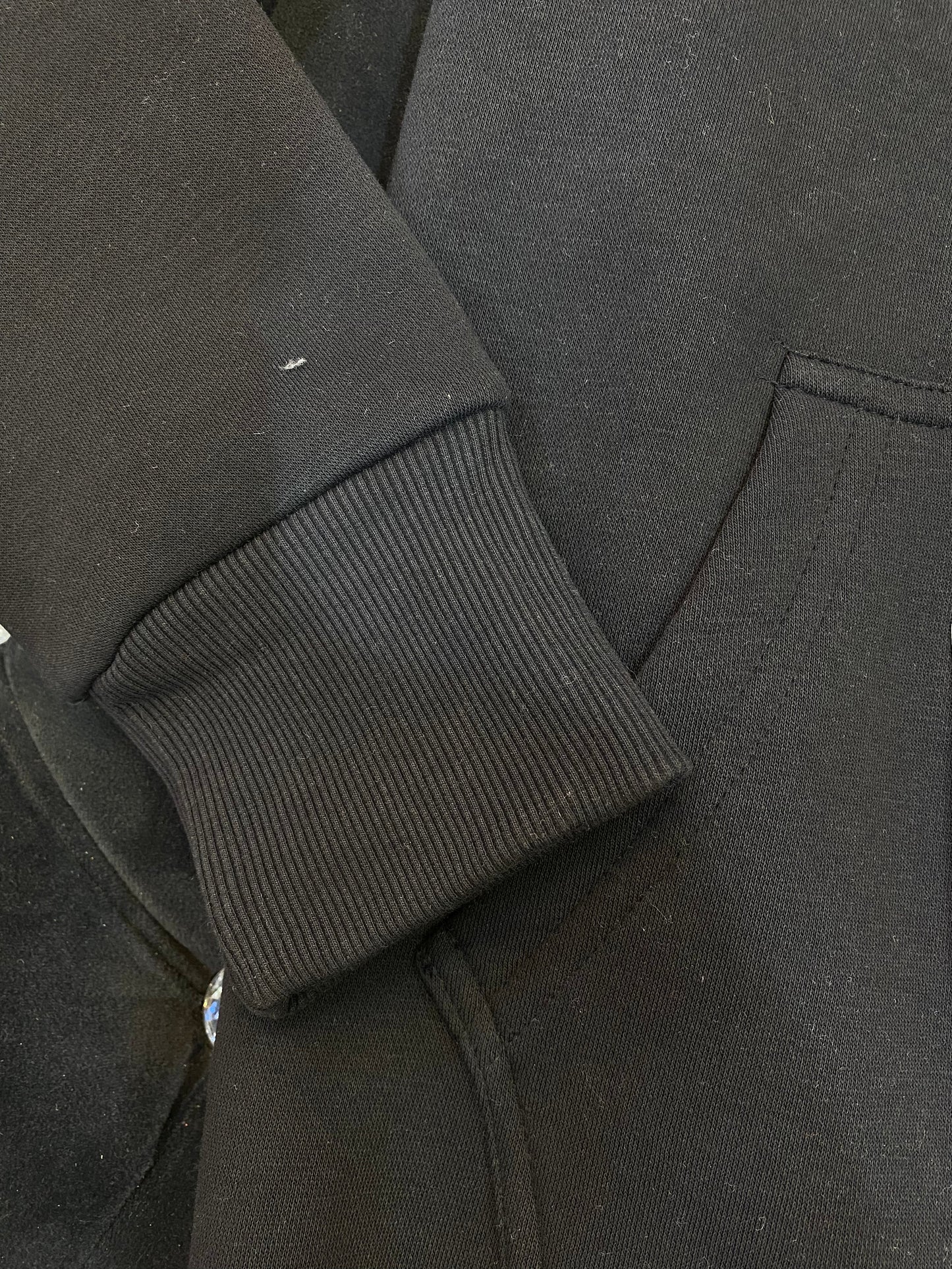 ARP Black Colour Imported Fabric Zipper Hoodie’s 789001