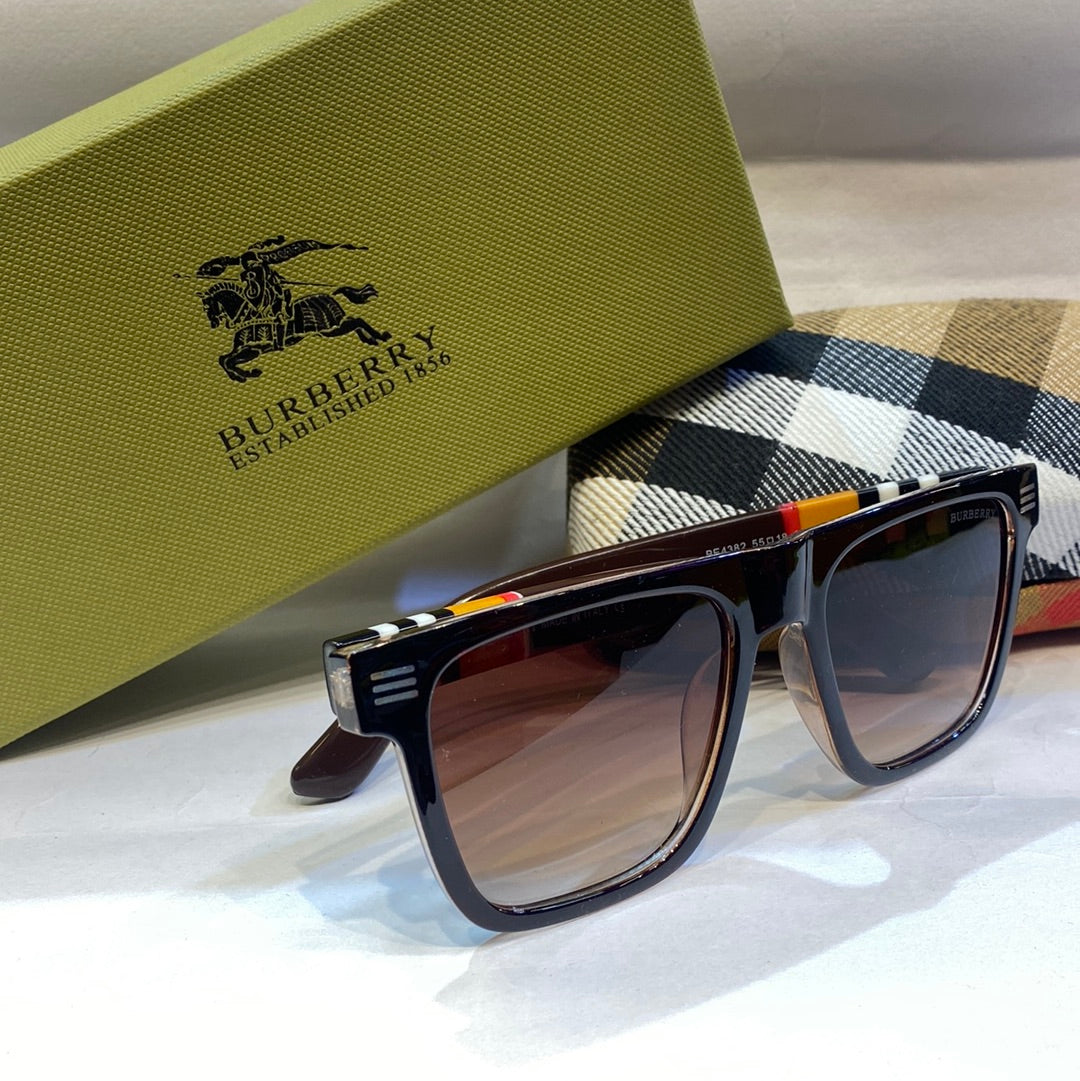 RUB Brown Frame Brown Shade Unisex Branded Sunglasses BE4382 5518 140