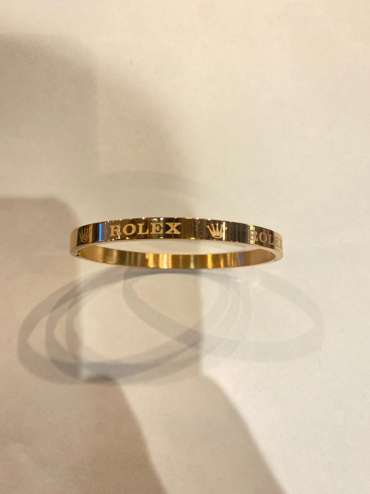 Copper Colour Lor logo Design Heavy Quality Bracelet 199930