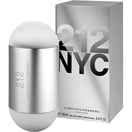 212 NYC Carolina Herrera e 100 ml eau de toilette 3.4 FL OZ