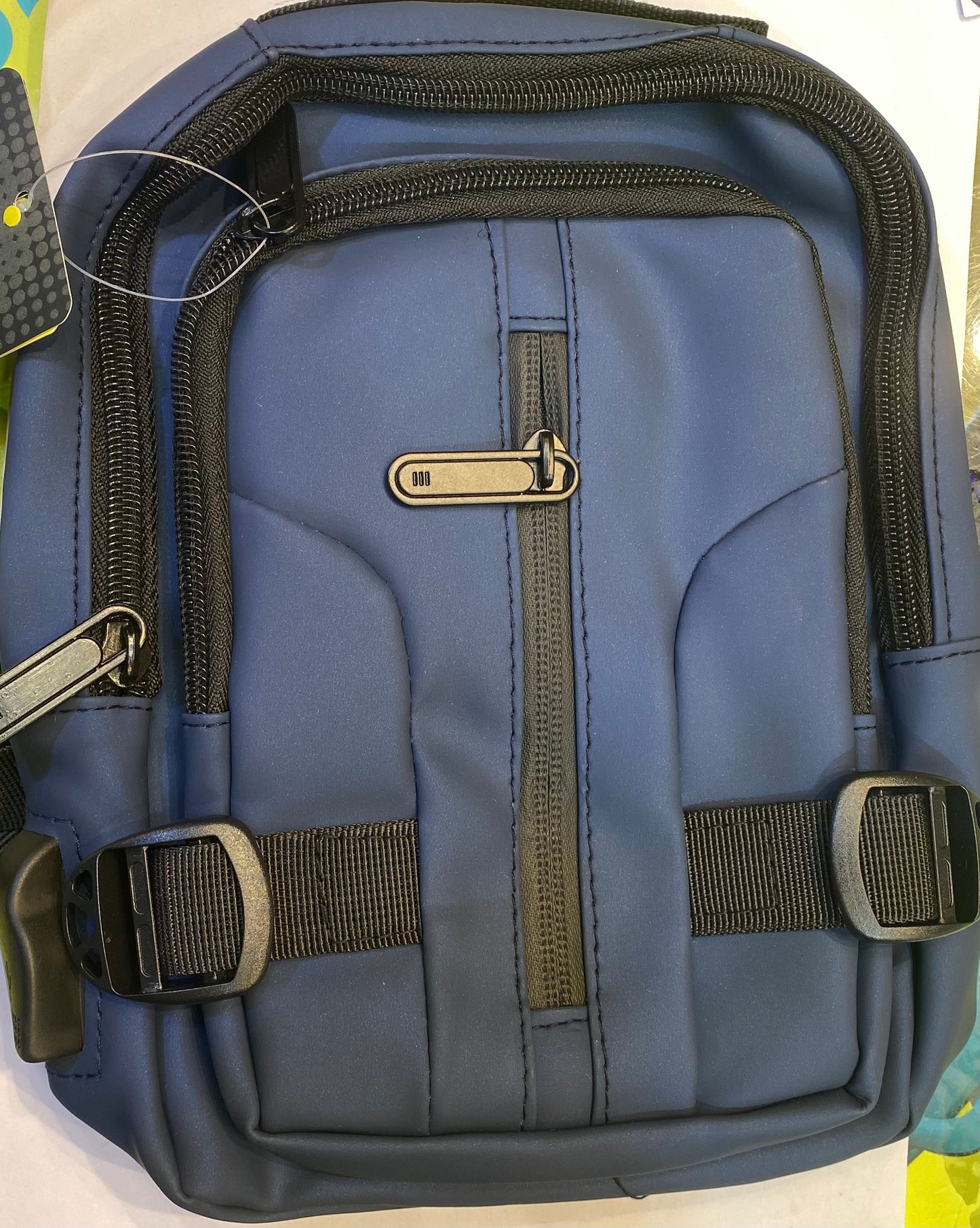Navy Blue Colour With USB Port Crossbody Shoulder Bag For Men 37032