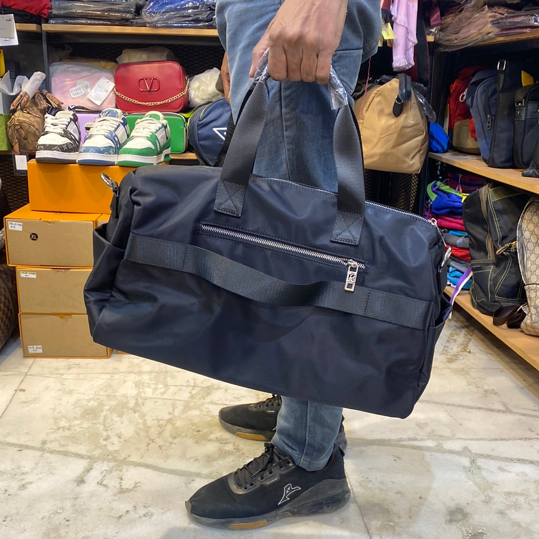 RAK KAR Black Colour With Print Design Logo Premium Duffle Bag