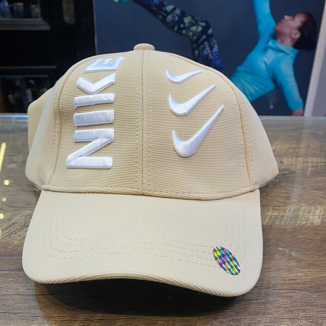 Khaki Colour Kin With Embroidery Design Sports Cap 913022