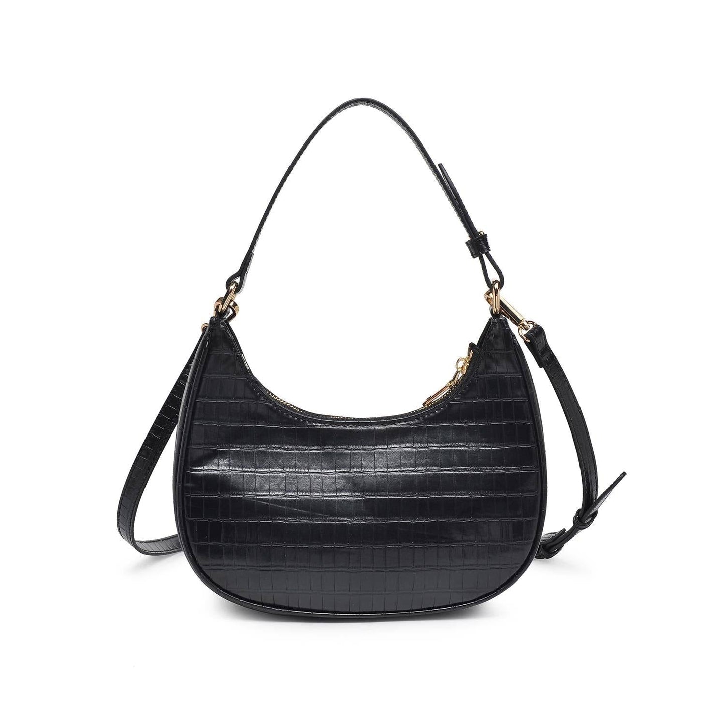 Nef Black Colour Ladies Side Sling Bag 964344