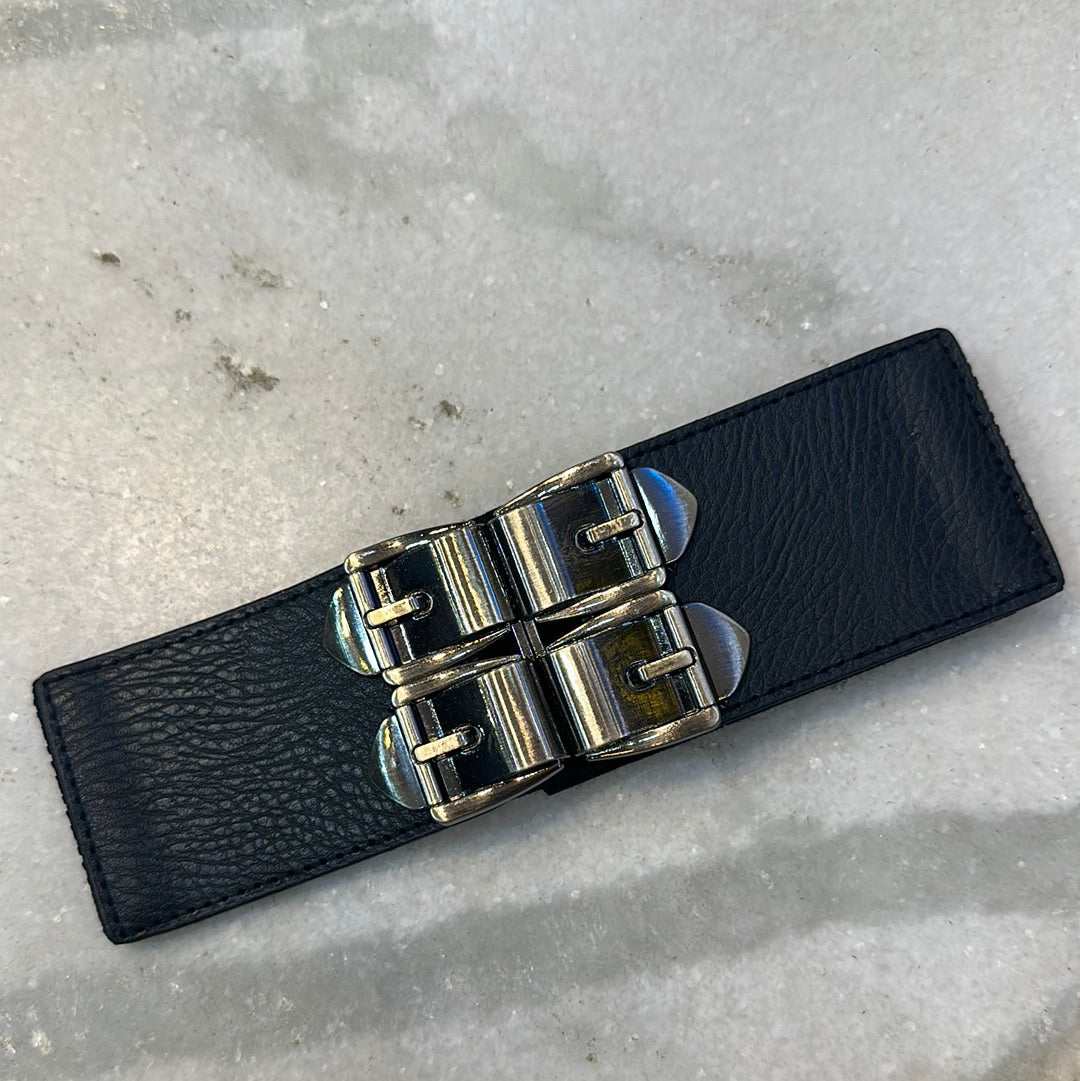 Fancy Belt 4 Side Lock Design Women Belt 1607