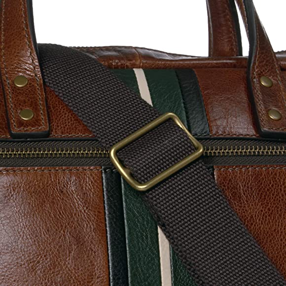 Fos Genuine Leather Laptop Bag