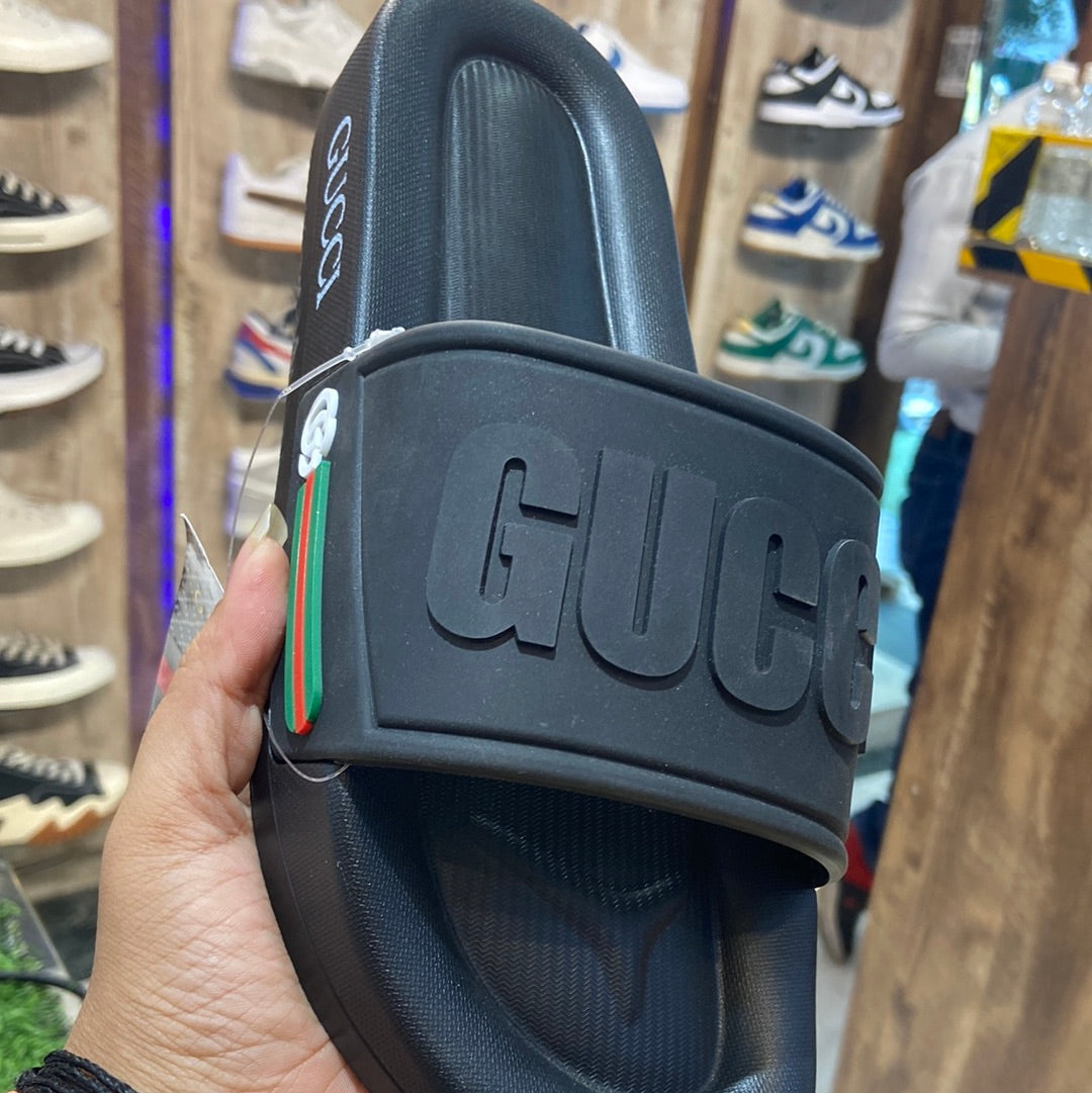 Cug Guc Black Colour Slipper 935417h