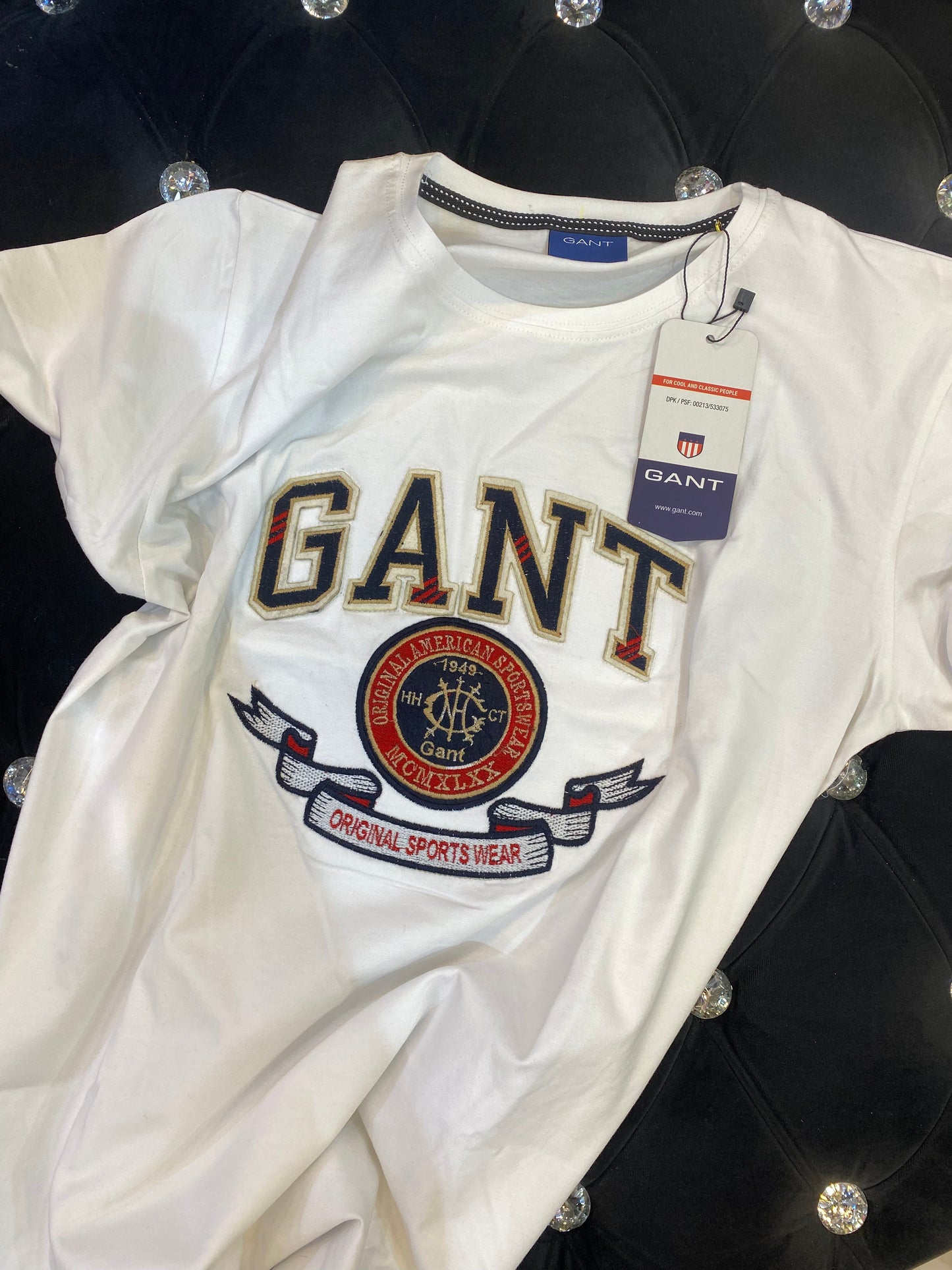 NAG White Colour With Nag Logo TShirt Lycra Cotton TShirt 533076