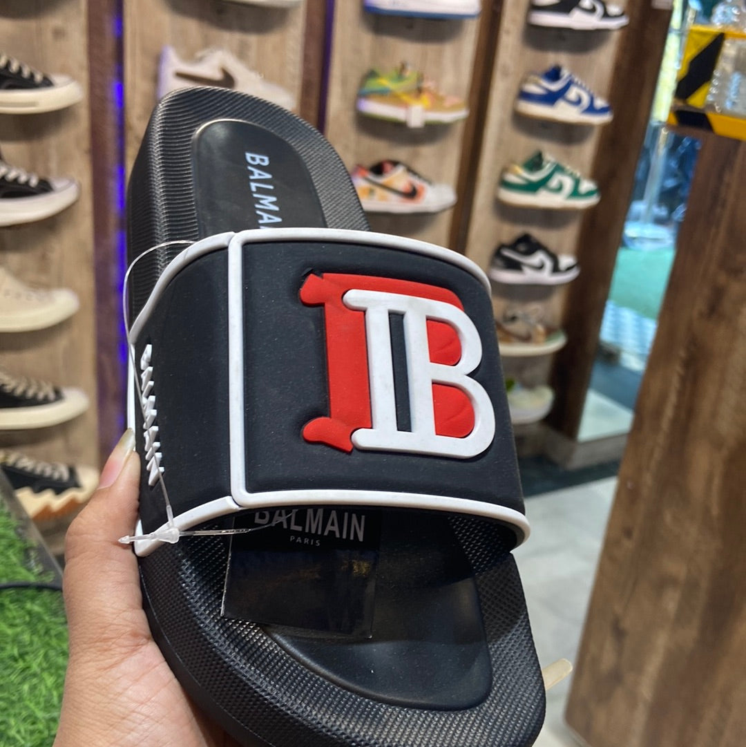 Lab Bal Black Colour Slipper 935418