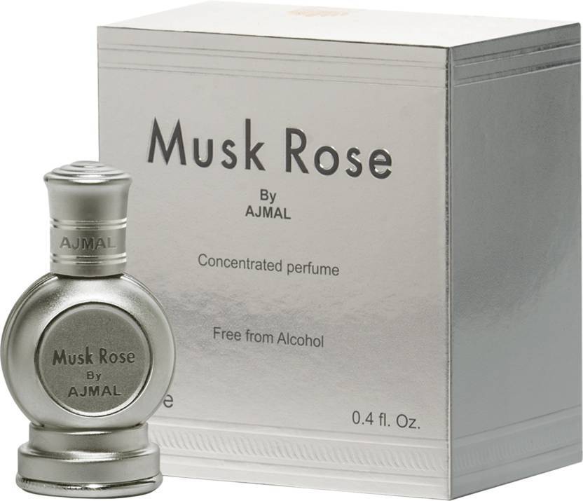 Musk Rose Concentrated Perfume Free From Alcohol 12ml For Unisex e 0.4 fl.oz.