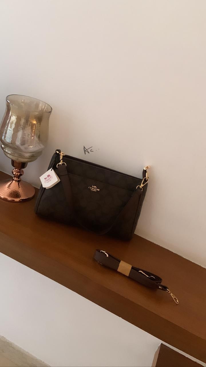 AOC Heavy Quality Monogram Side Sling Bag Ladies Bag 9146