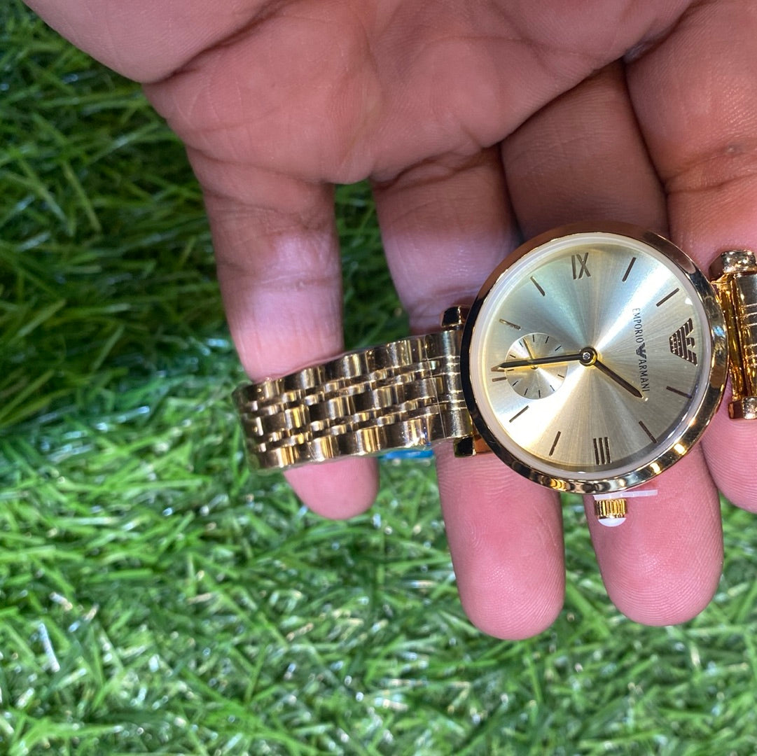 Gold Chain Gold Dial Ladies watch 401044