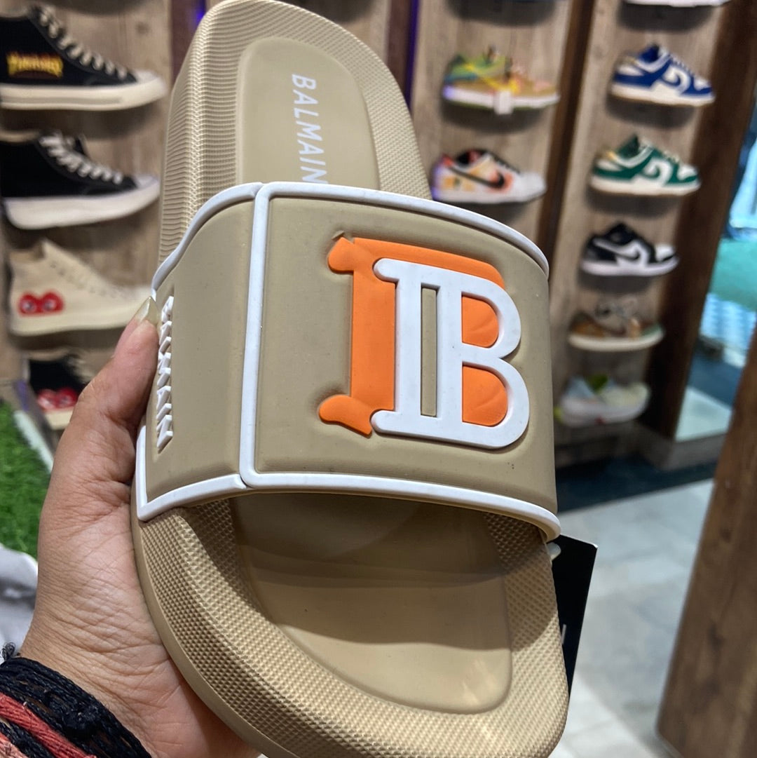 Lab Bal Beige Orange Colour Slipper 935422