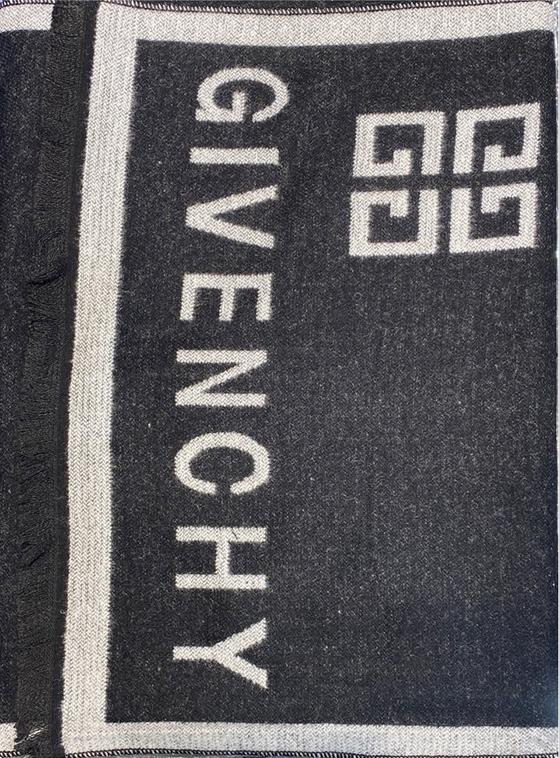 GIV VIG Black Colour With White VIG Logo Imported Muffler 49106