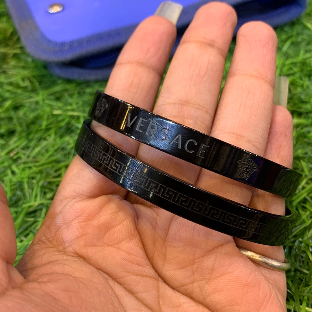 Rev Black Unisex Kada (Bracelet) for men 130023