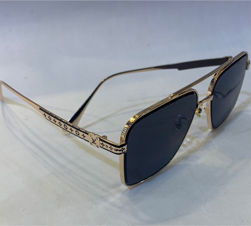 UOL VL Copper Frame Black Shade Sunglass 22270 59 14-140