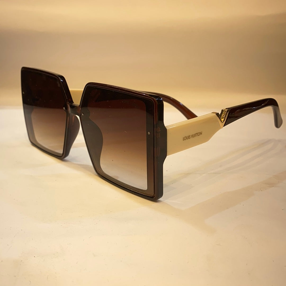 UOL Brown Frame Brown Shade Unisex Sunglasses A30144 62 14 149