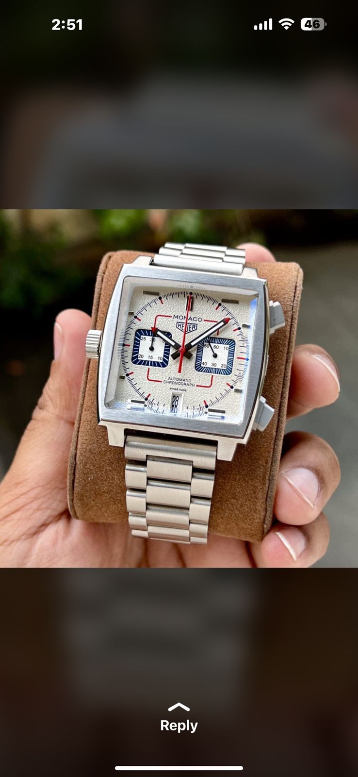 Gat Silver Chain White Dial Premium Quality Men Watch 901222