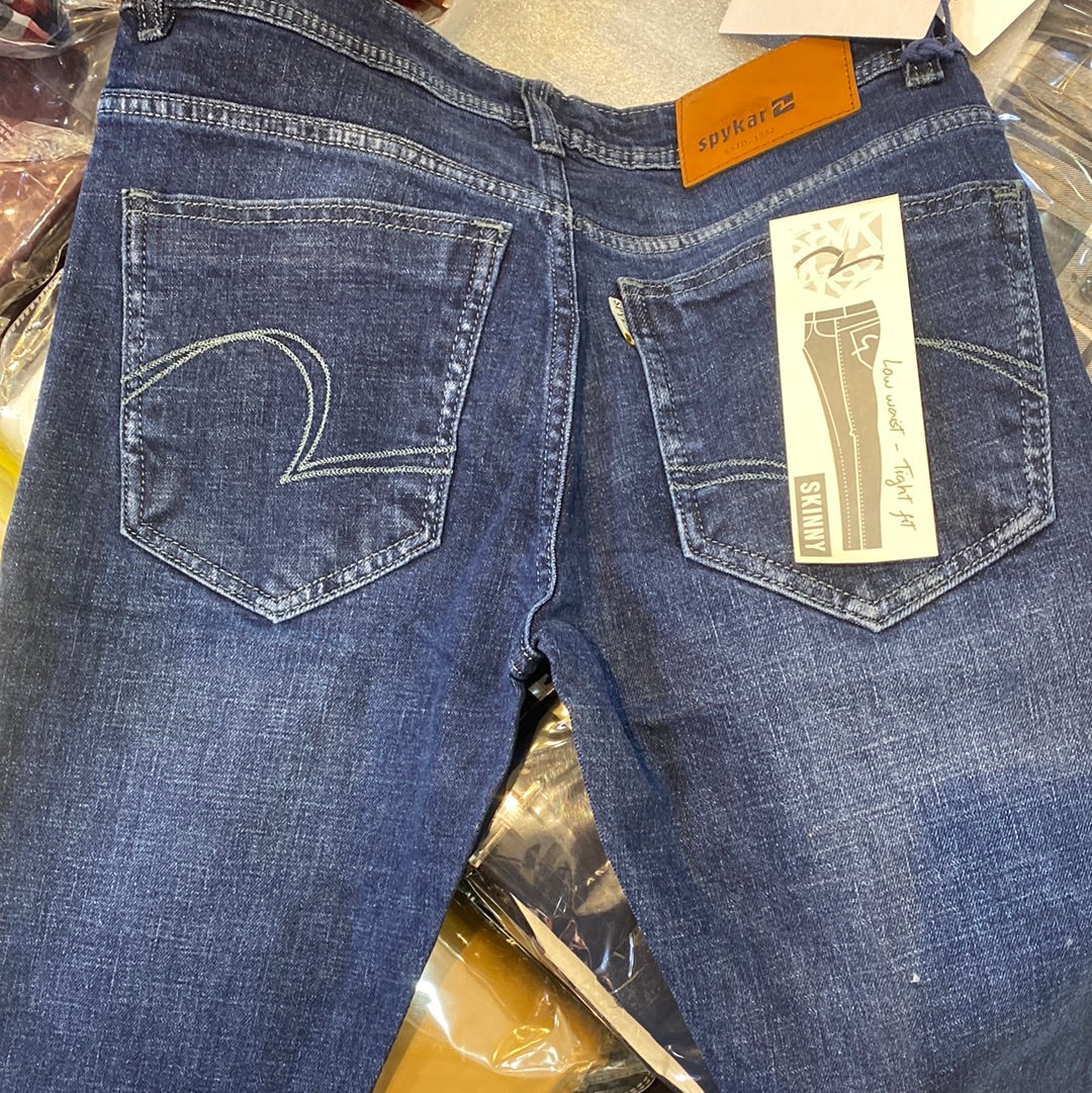 YPS Blue Branded Designers Men’s Jeans Might Vary Colour And Design Low Waist Tight Fit 110295