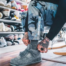 Jor Roj Grey Colour Kaws Ankle Sneaker Shoes 0102917958