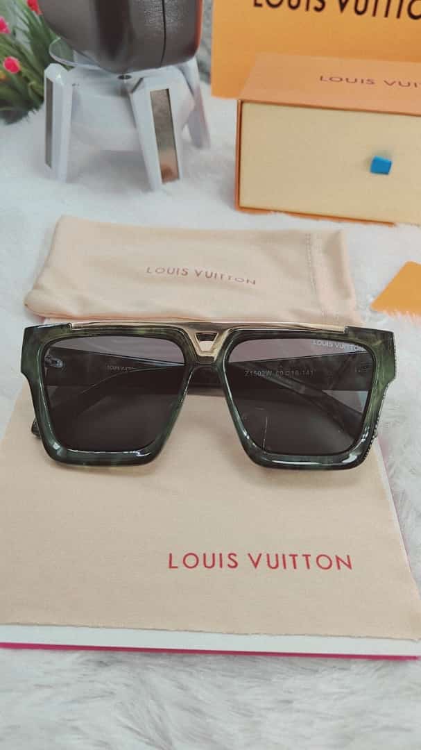 Uol Green Frame Black Shade Unisex sunglasses Z1502w 60 16 141