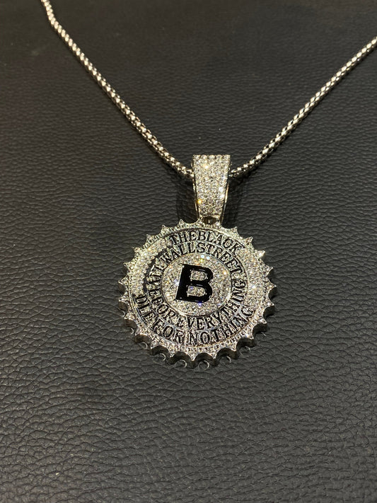 Silver Diamond pendant 987314