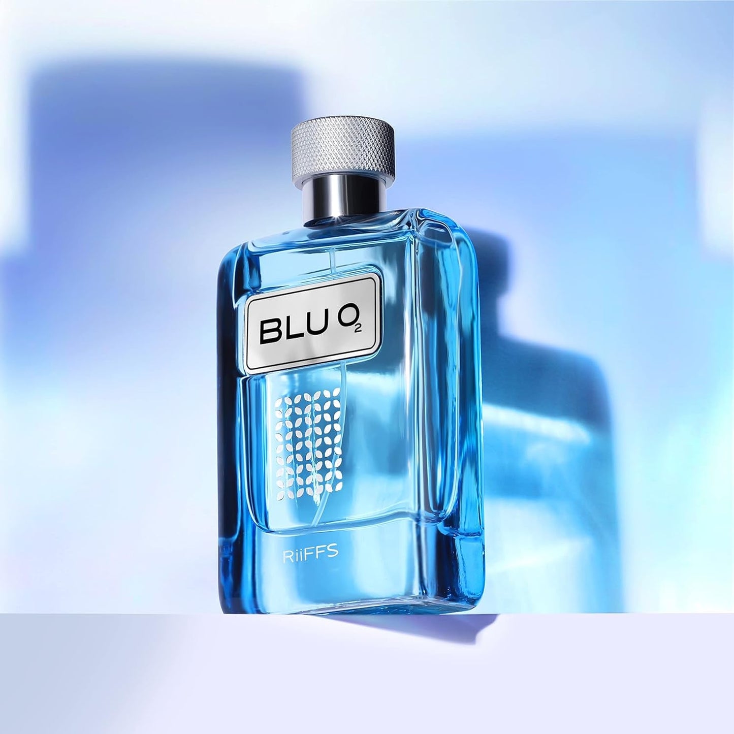 RiiFFS Blu O2 Imported Long Lasting 100ml Men Perfume, Citrusy, Aquatic & Woody, Soothing Fragrance