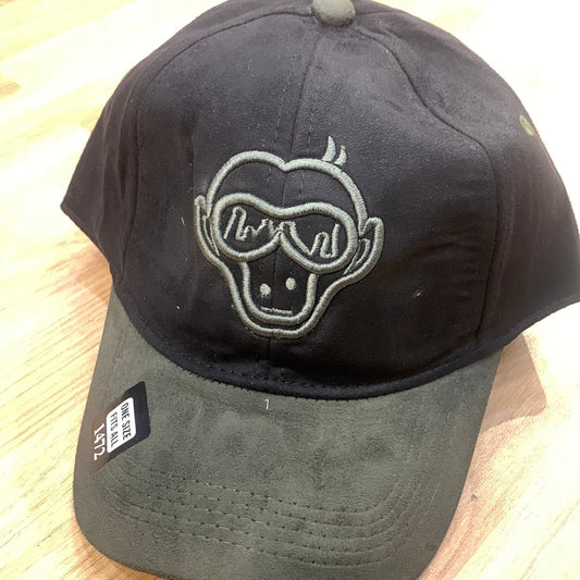 Urban Monkey Black Green Colour Rockstar Caps 9220