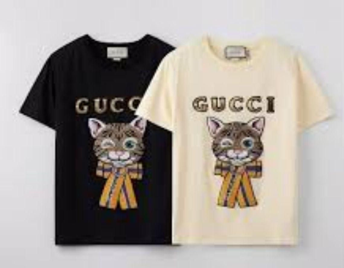 CUG Cream Colour Tiger Print Premium Quality Tshirt 26036