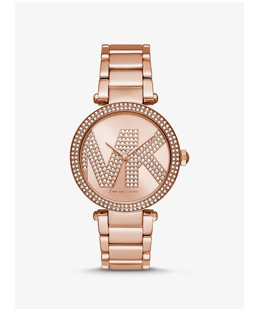 CIM Copper Chain Diamond Dial Ladies Watch 901636