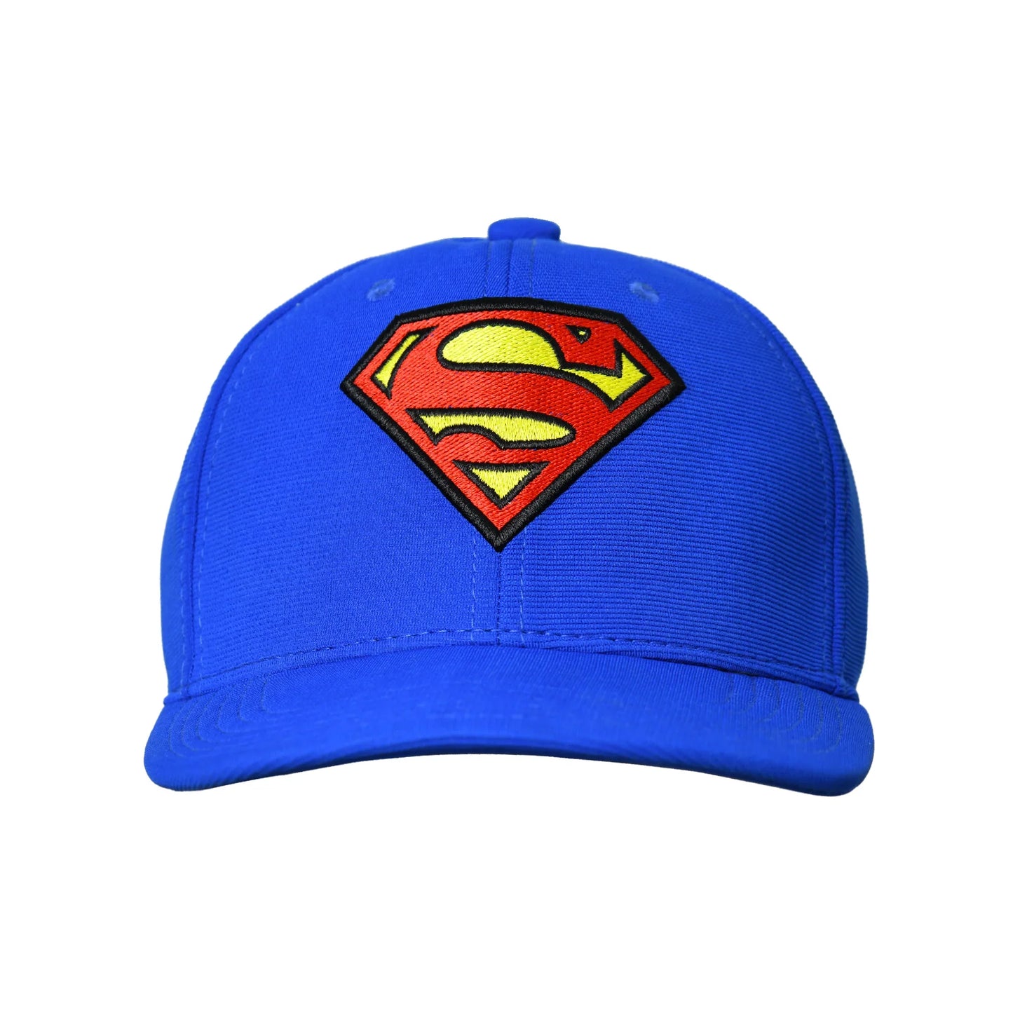 BZ HEADWEAR SUPERMAN LOGO HIP HOP CAP FOR MEN IN ROYAL BLUE-(PACK OF 1/1U)