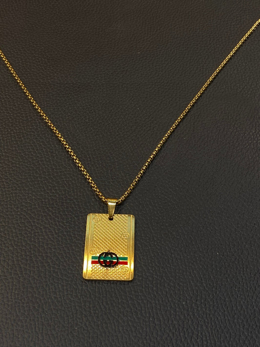 CUG Gold Colour stainless steel Pendant 987609
