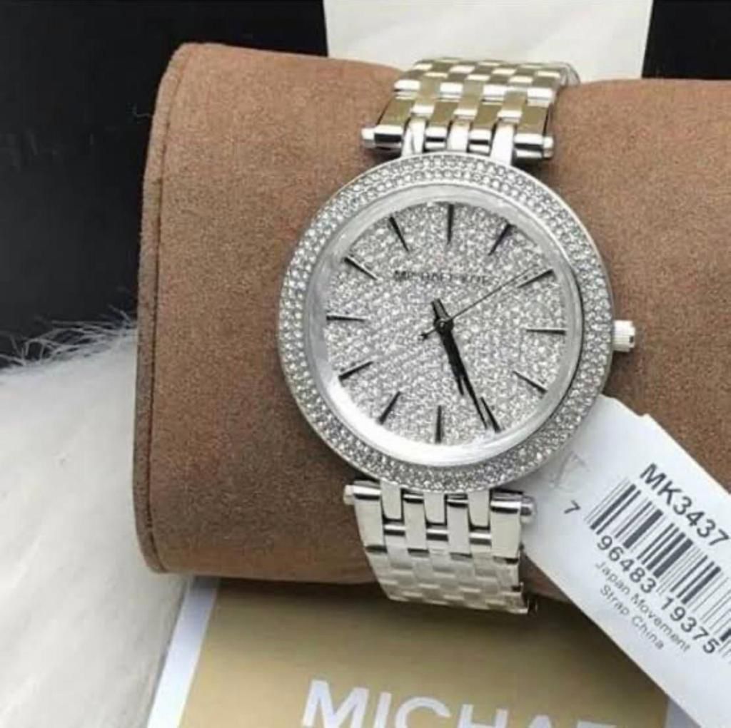 Cim Silver Chain Diamond Dial Ladies Watch 901762