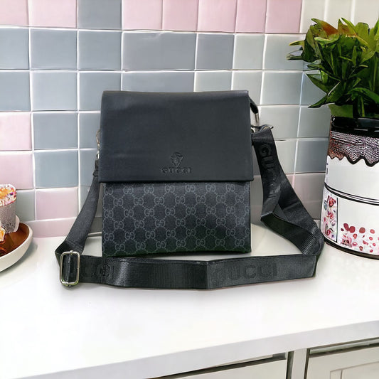CUG Black Colour Side Bag 16813