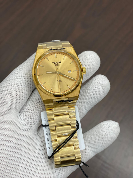 Sir Gold Chain Yellow Dial Man Watch 901648