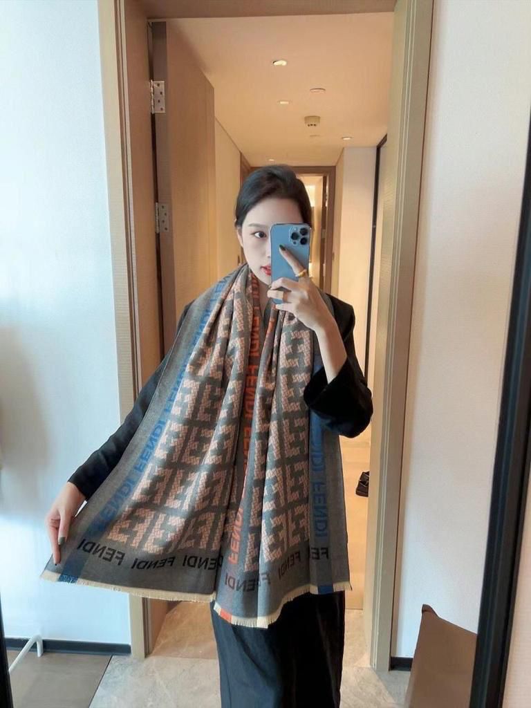 Nef Grey Pink Colour Unisex Stole 981050