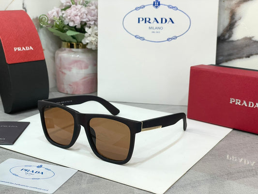 ARP Maroon Frame Brown Shade Unisex Sunglasses pr230ws 55 18 140
