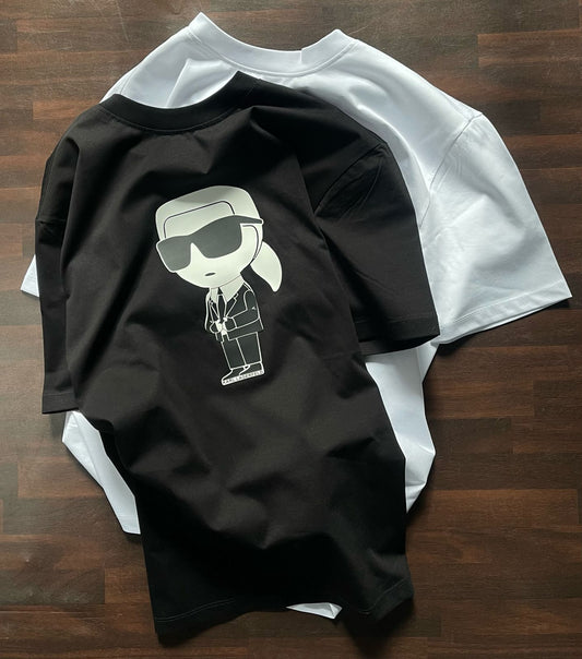 RAK Black Colour With front Patch Design Premium Quality Slim Fit Tshirt 63696