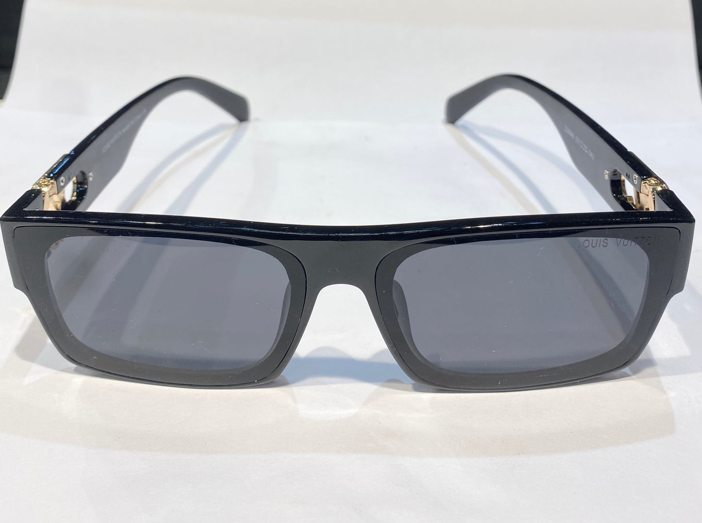 UOL Black Frame Black Shade Premium Quality Sunglass 22046 53 22-141