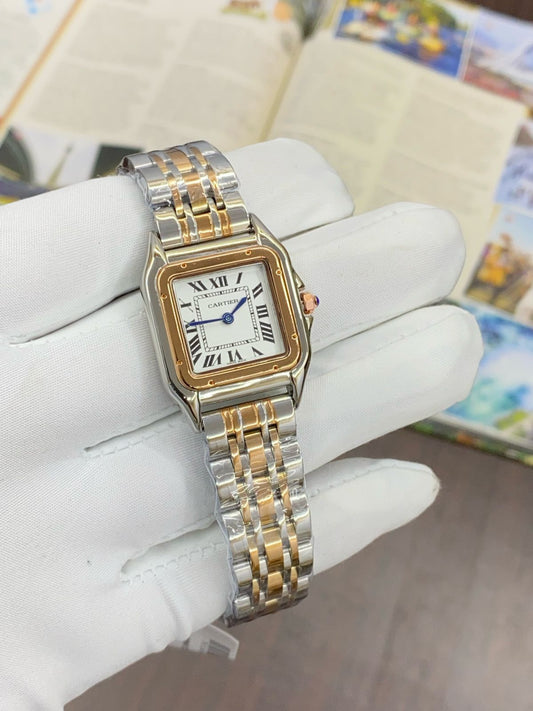 Rac Silver Copper Chain White Dial Ladies Watch 901809