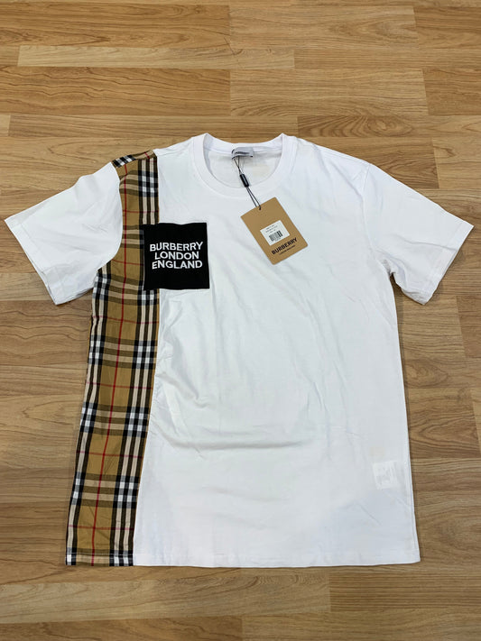 RUB White Colour Back Print Premium Quality Half Sleeve Tshirt 636103