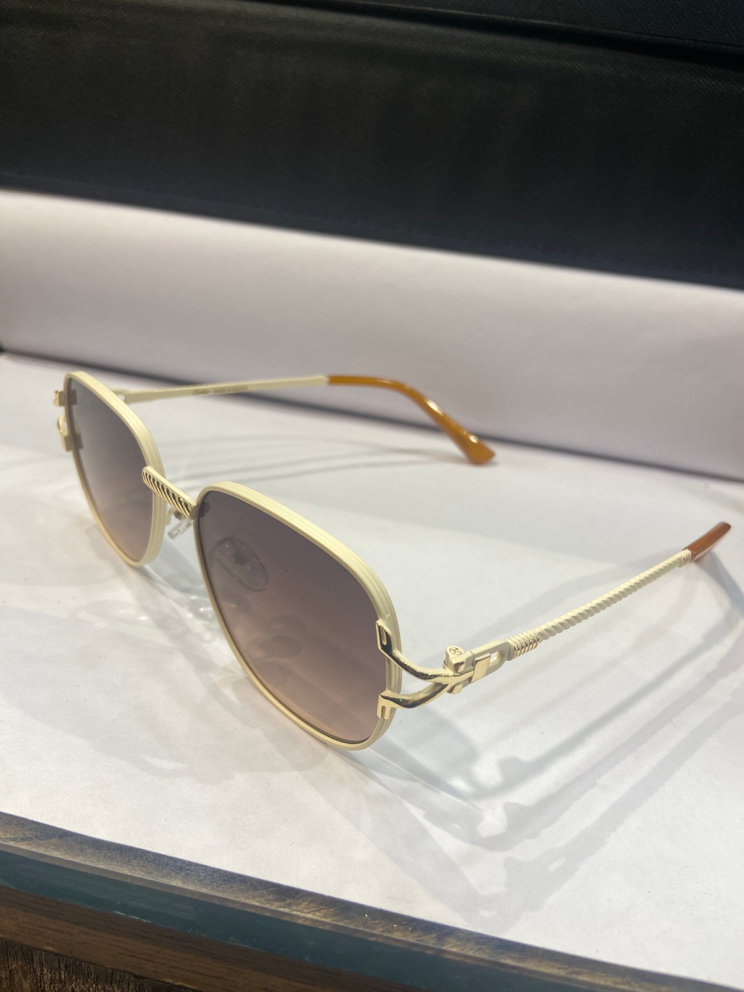 Rac Off White Frame Brown Shade Unisex sunglasses 2538 50 25 143