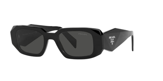 Arp Black Frame Black Shade Premium Quality Unisex Sunglass SPR17W 49 21 1AB 5SO 145 3N