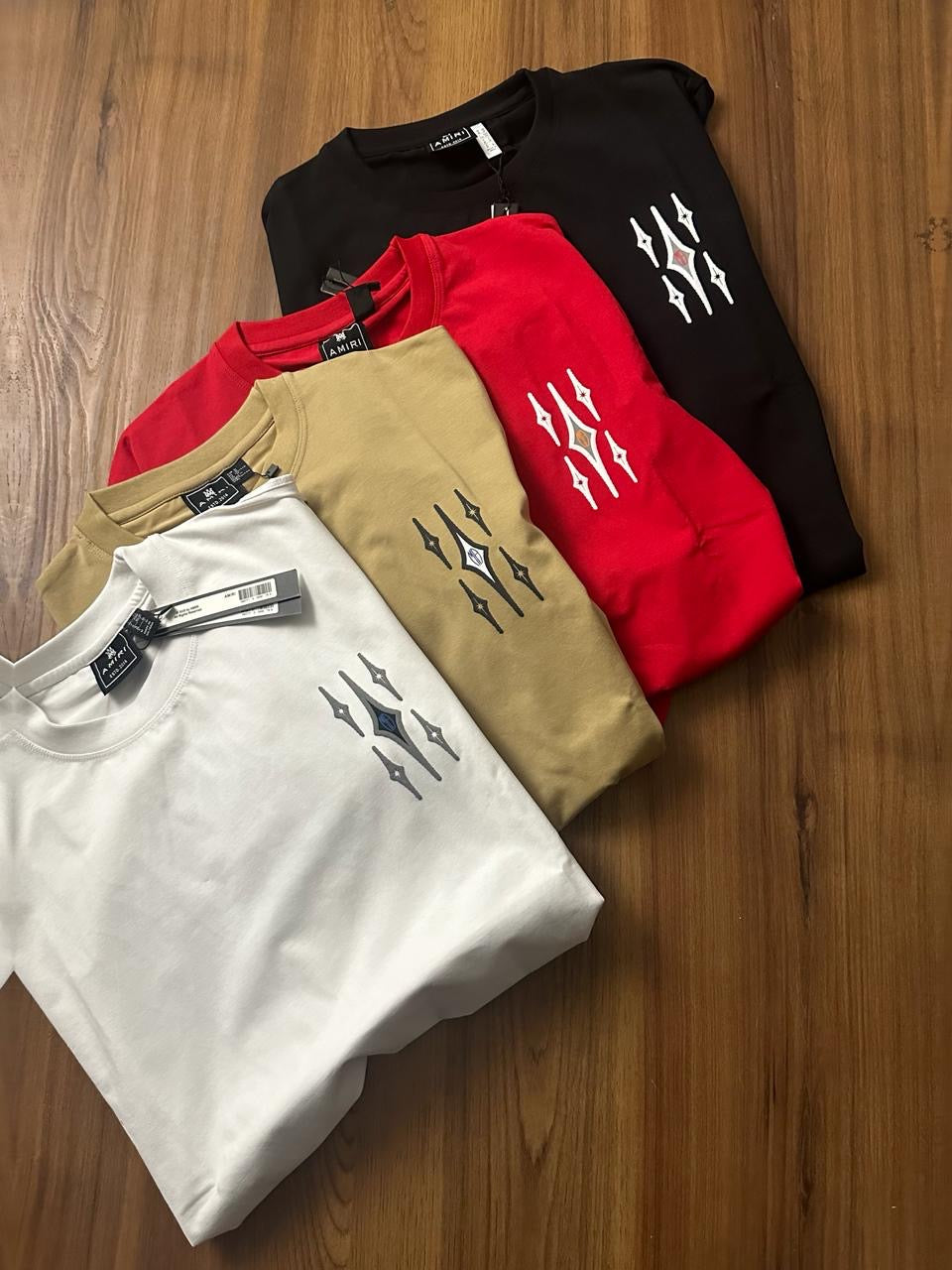 IMA Beige Colour With Back Print Premium Quality Drop Shoulder Tshirt 95228
